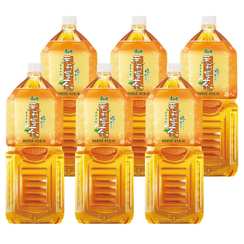 康师傅茉莉蜜茶饮料整箱1l2升大瓶装果汁饮品花茶饮料夏季 【1升蜜茶