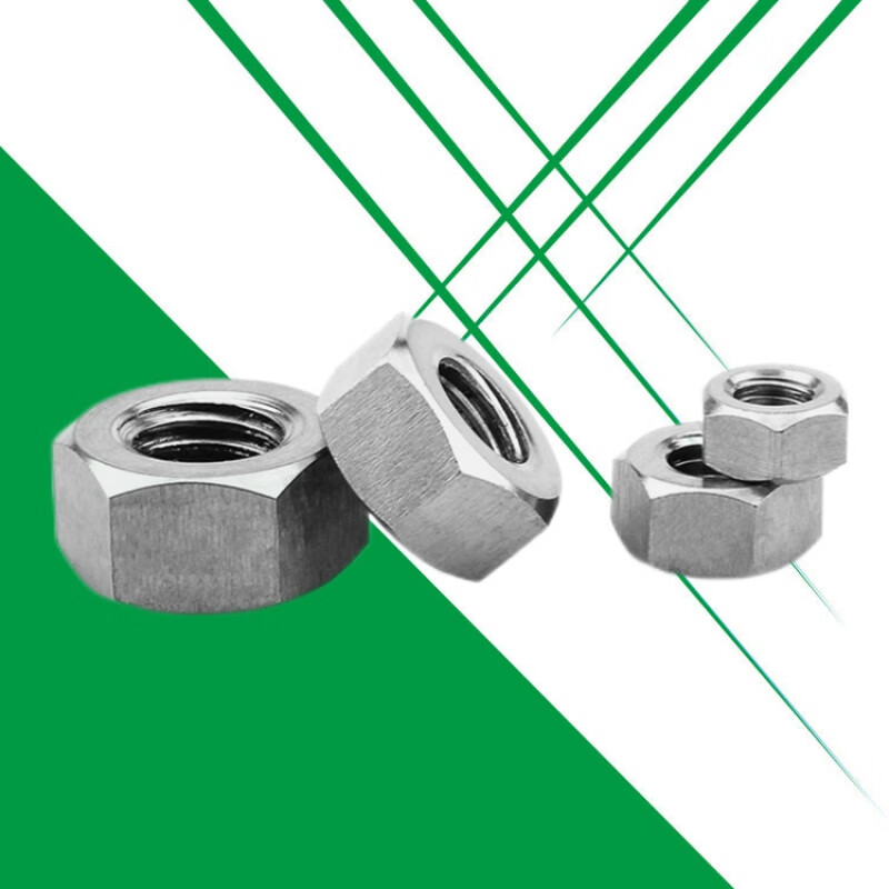 螺丝帽 tc4螺母m6/m8m10m12m14m16m18m20 tc4钛合金m8螺母【5只价格】