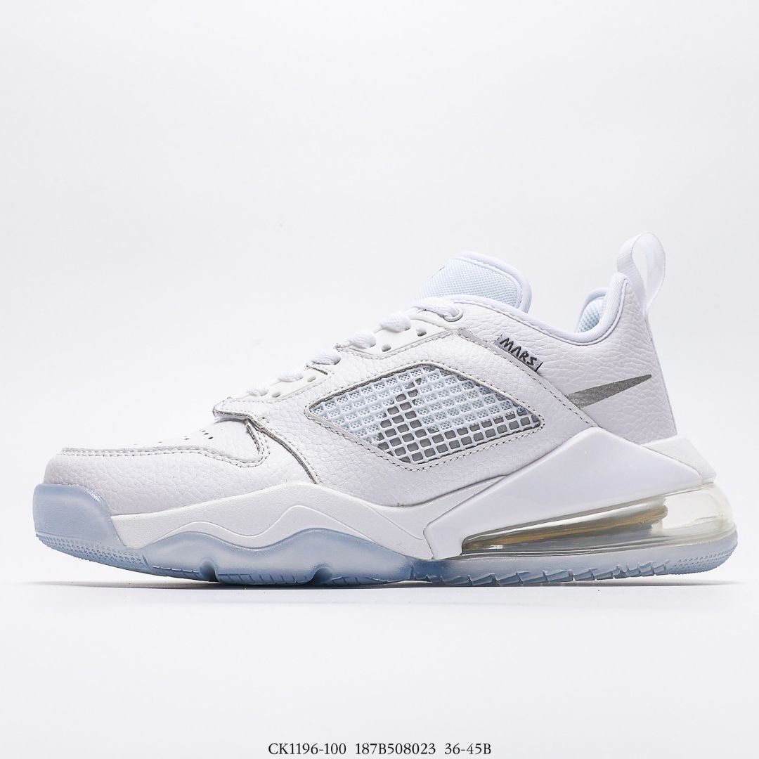 耐克官方旗舰品质纯原版本aj270男女运动实战篮球鞋白红配色全 aj270