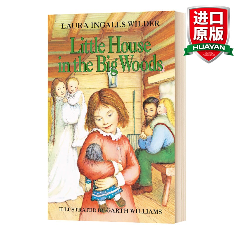 英文原版 大森林里的小木屋 Little House in 