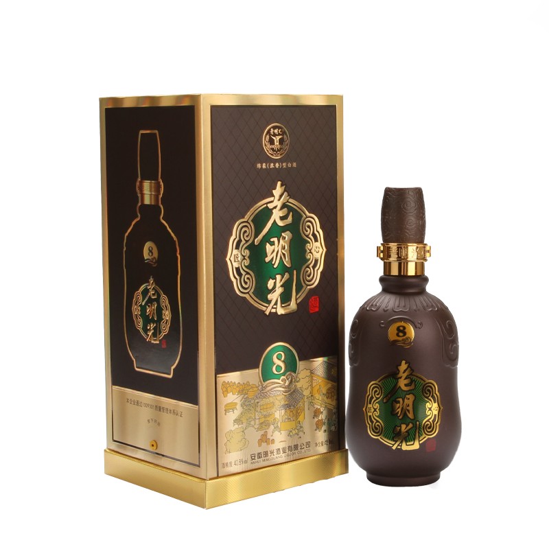 明光 老明光系列 绵柔标准 8 浓香型白酒40.8度 450ml 单瓶