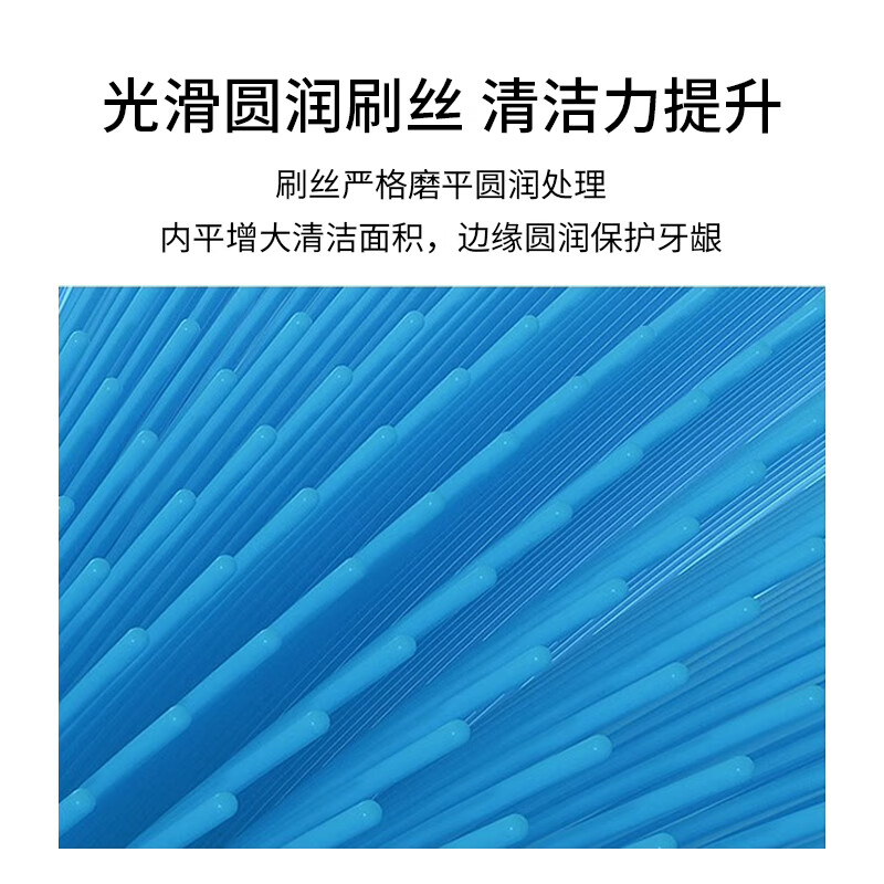 TELLO瑞士进口泰尔乐超软毛牙刷中毛细毛呵护牙龈口腔敏感男女成人牙刷 软毛 1支 【颜色可备注】-日常清洁