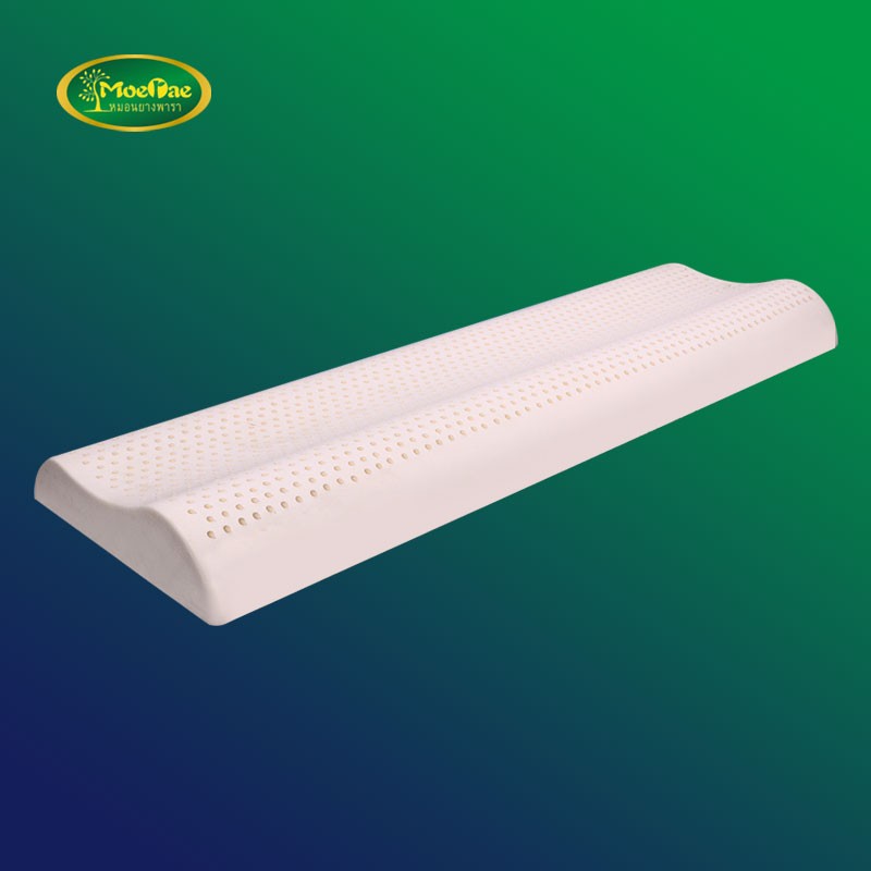 莫伊莱(moerae)双人乳胶枕头 颈椎枕泰国天然橡胶护颈枕  夫妻情侣