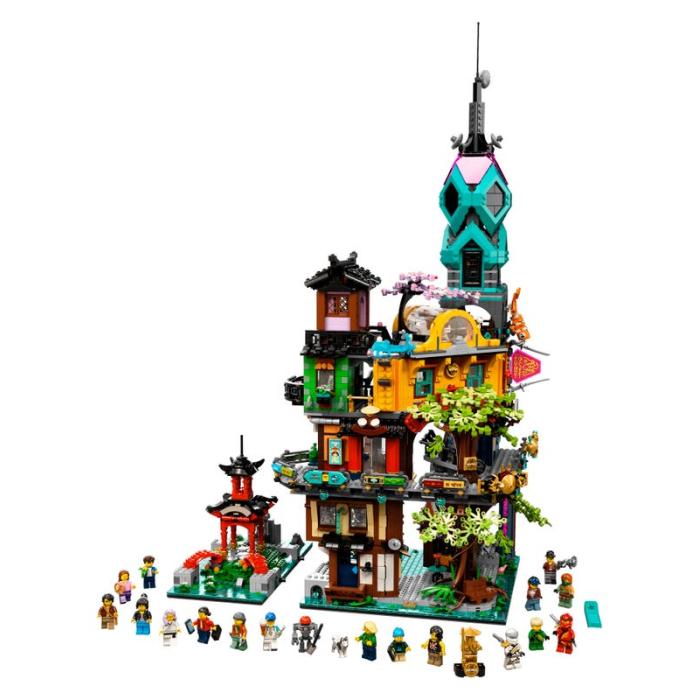 乐高(lego)积木拼插玩具送礼物幻影忍者ninjago城市花园 71741儿童14