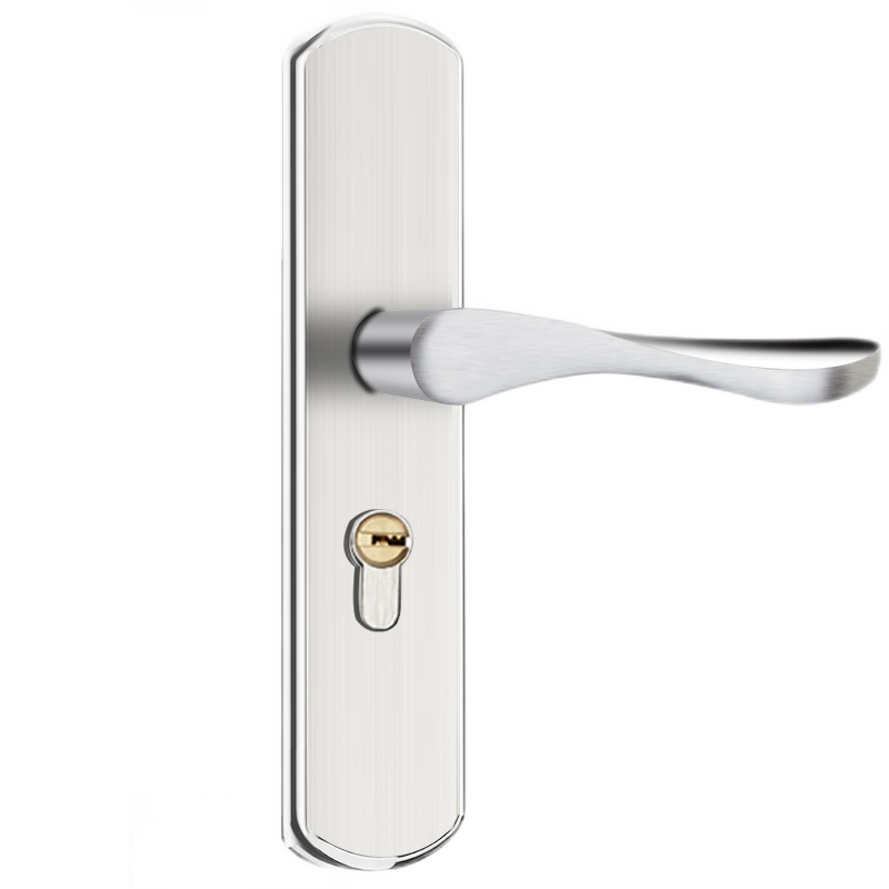 玥玛室内门锁卧室房门锁木门锁304不锈钢可调节房间门锁旧门锁换新锁YM-KTS01（125A)100013043029