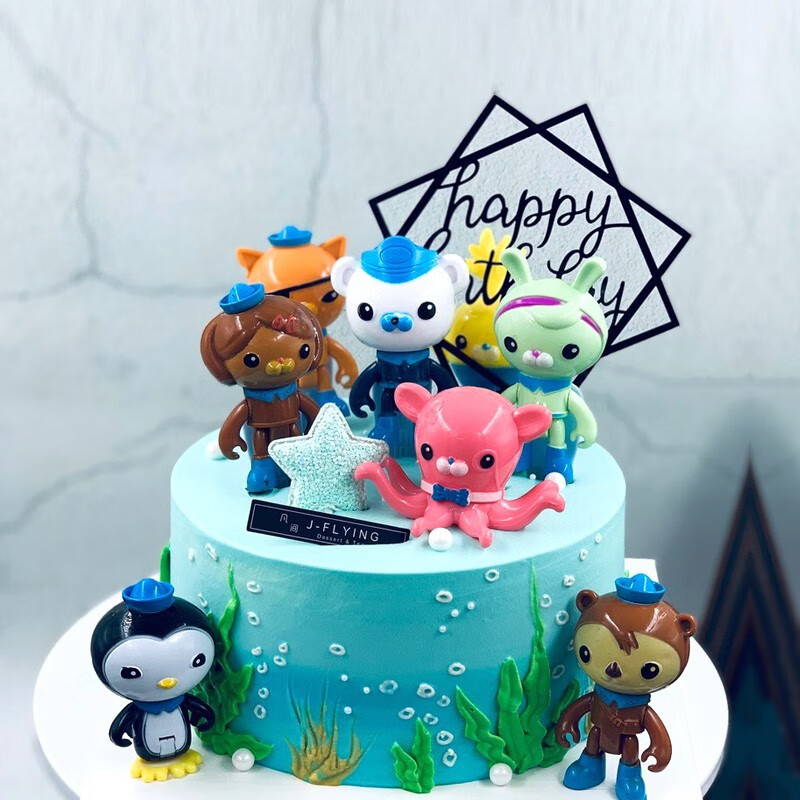 百世今生儿童节新鲜水果奶油卡通生日蛋糕全国同城配送当日送达男孩