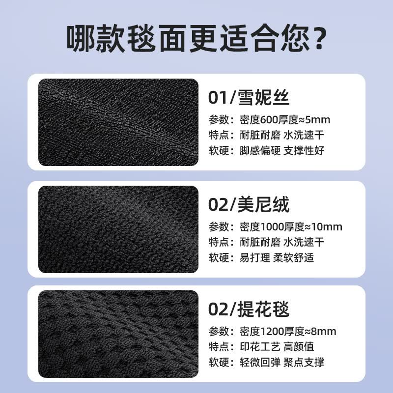 顺猫坦克500脚垫全包围tpe主驾坦克500hi4t脚垫汽车专用全车后排原厂 包门槛脚垫+蓝色提花毯+后备箱垫 【22-25款】坦克500  五座