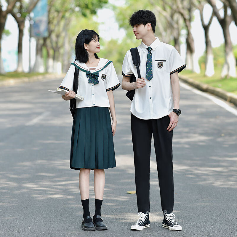 结盟者2024新款初三高三夏季韩版学院风班服英伦风jk毕业校服套装