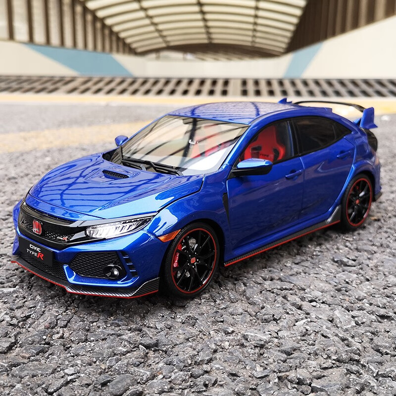 lcd 1:18 本田思域 type r fk8 合金汽车模型日系跑车
