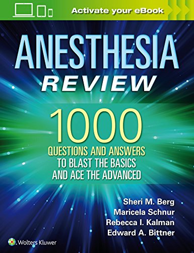 预订 anesthesia review: 1000 questions and answers to blast the
