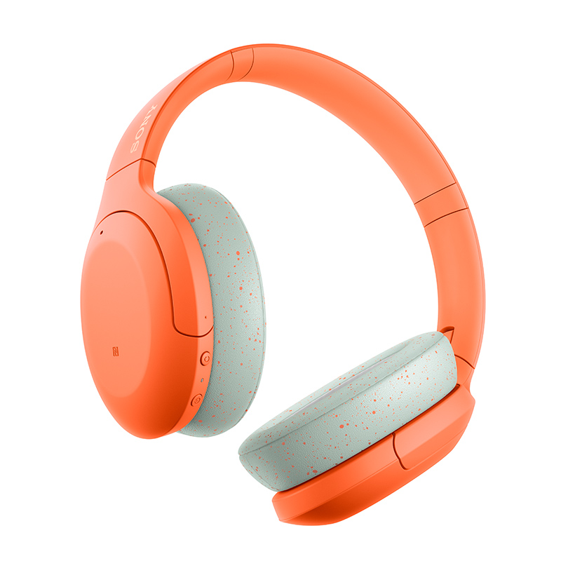索尼（SONY）WH-H910N 蓝牙降噪无线耳机 头戴式Hi-Res音质游戏耳机 手机耳机（hear系列  橘色）