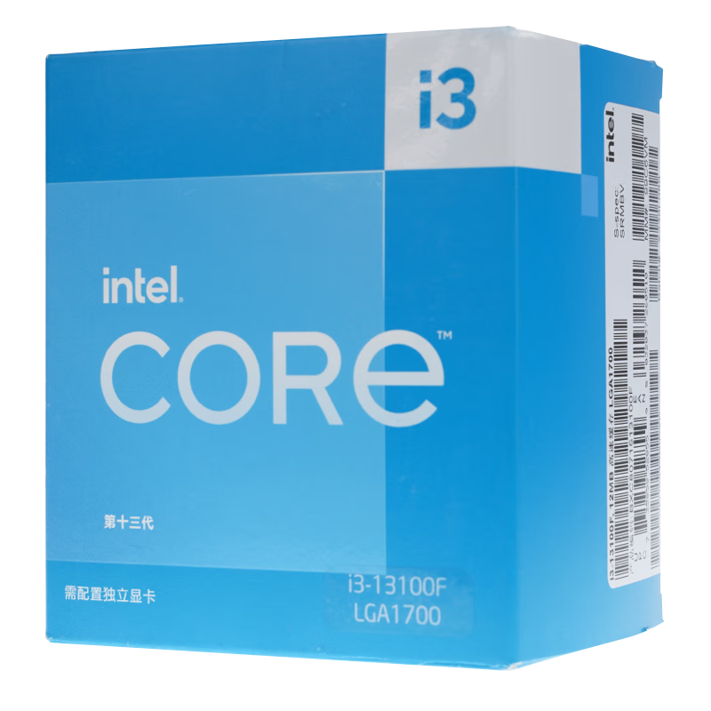 ӢضIntel 13CPU ̨ʽ װCPU 13i3-13100F װ48̡߳ʵ539Ԫ