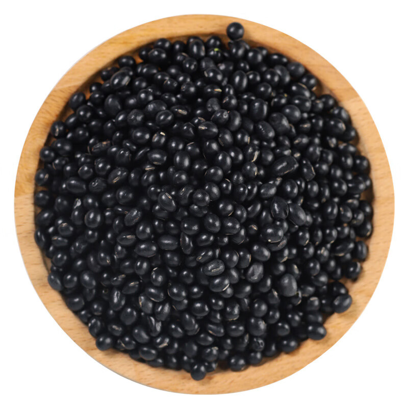 黑豆腰子绿心黑豆黃芯黄心小黑豆生炒醋泡煮粥二斤黑黄豆 绿心黑豆