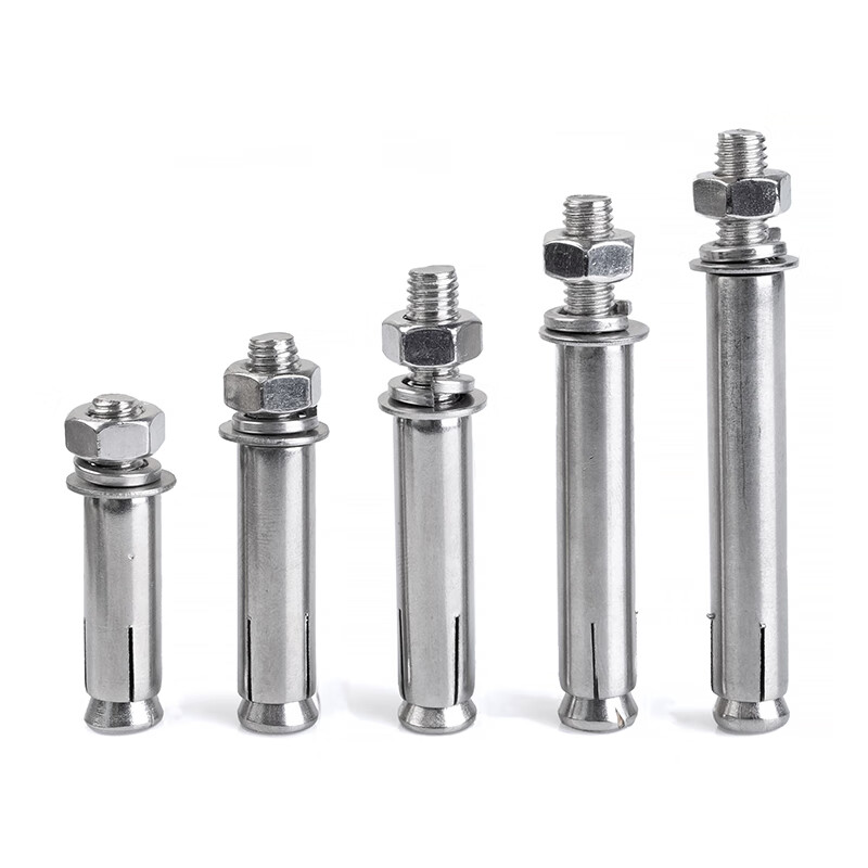 梯橙膨胀螺丝304不锈钢膨胀螺栓拉爆加长螺丝胀管螺钉m6m8m10m12m16