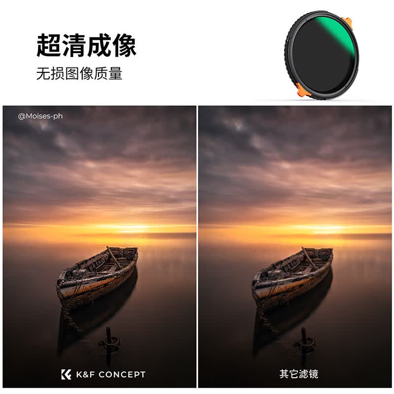 卓尔【会员领券】可调ND2-32减光镜+CPL偏振镜片可变nd滤镜可调减光片相机中ND+CPL二合一多功能 28层镀膜多功能可调ND4-64+CPL无十字暗影 72mm