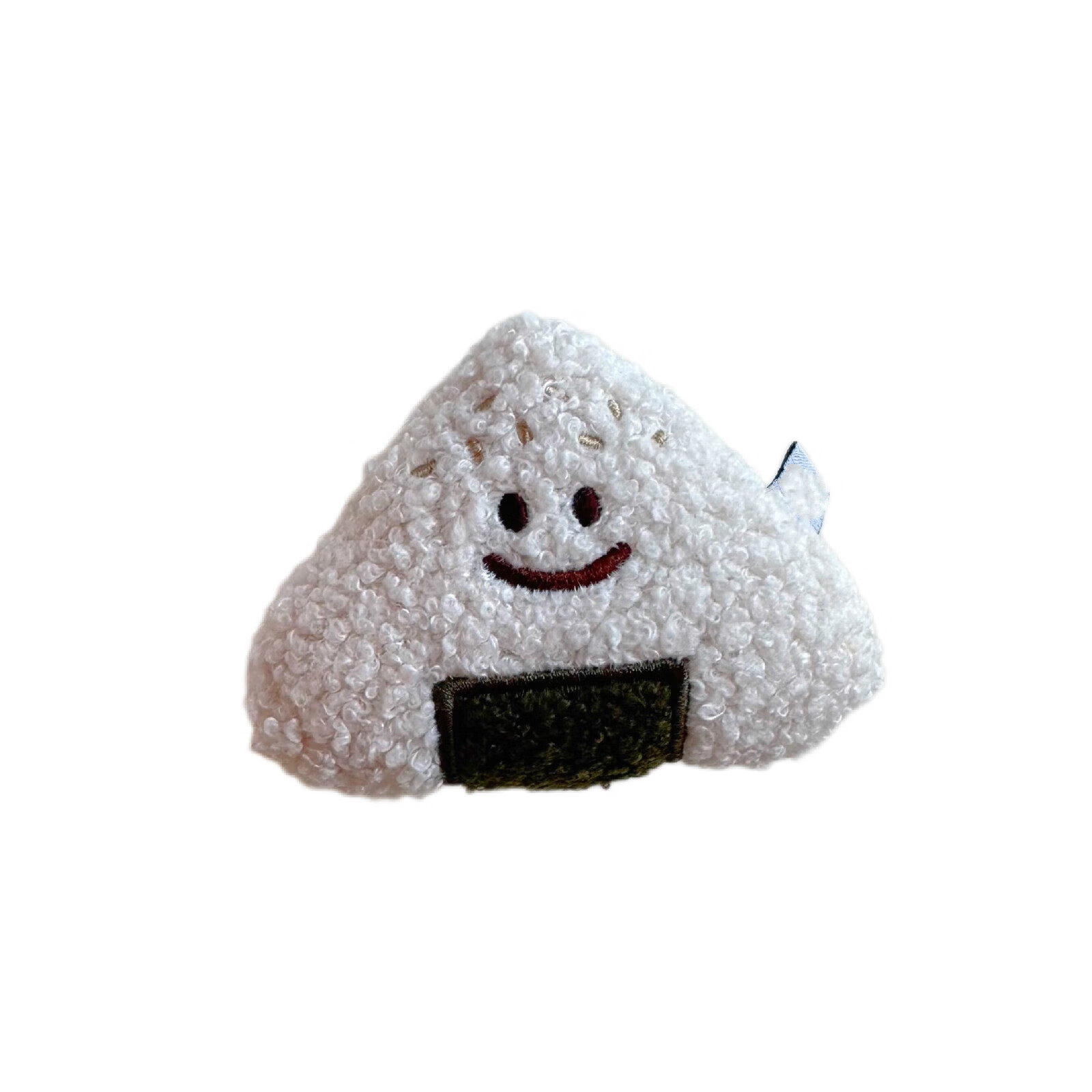 托托贴贴 毛绒冰箱贴 可爱饭团搞怪表情毛绒创意冰箱贴挂件sn2682