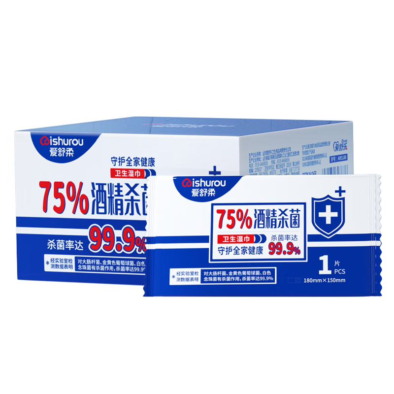 爱舒柔75%酒精湿巾：价格趋势与多种杀菌消毒功能|湿巾历史价格查询网站