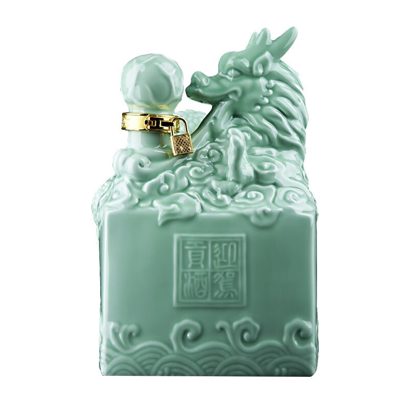 迎驾贡酒 （YJGJ）【官方】白酒 浓香型 龙皇玉玺  52度 2.5L 1坛