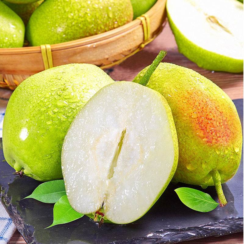 语小吖新疆库尔勒香梨 5斤 全母梨特级果 单果120-140g 新鲜应季水果