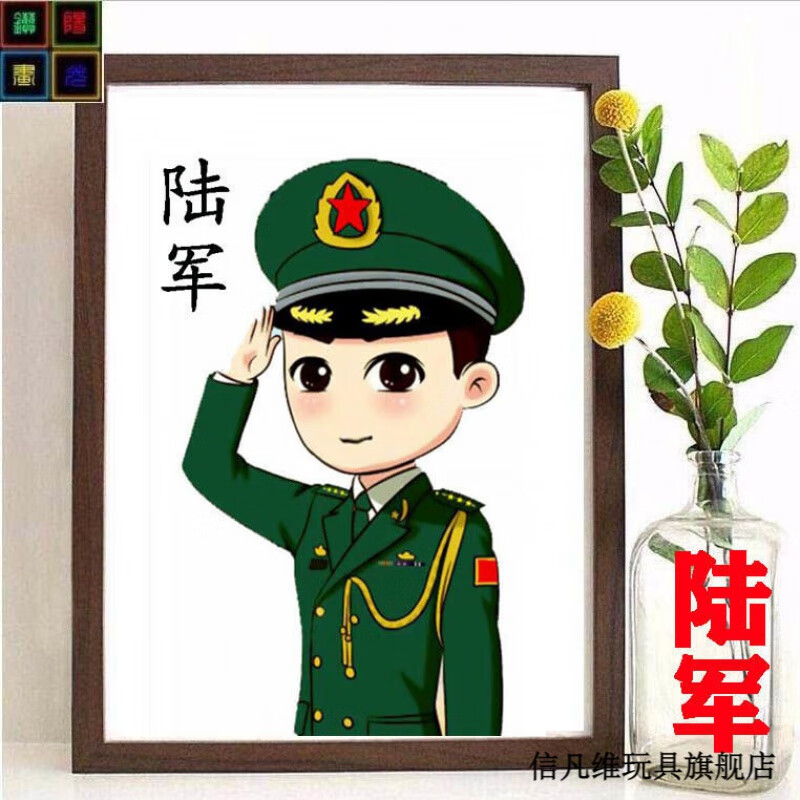 信凡维兵哥哥礼物实用 军恋纪念礼物新款卡通人物兵哥