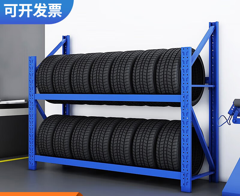 小米石轮胎货架展示架汽车轮胎4s店修车置物展示铁架车库维修店加厚