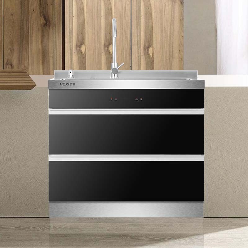hexi贺喜集成灶水槽  a2  贺喜多功能一体水槽   水池一体橱柜整体
