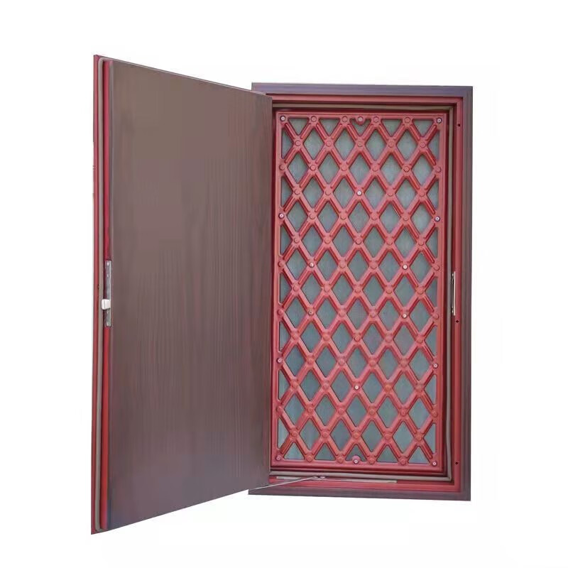 安正安正门中门地下室门改装加装通风窗透气透风纱窗门入户子母门通风