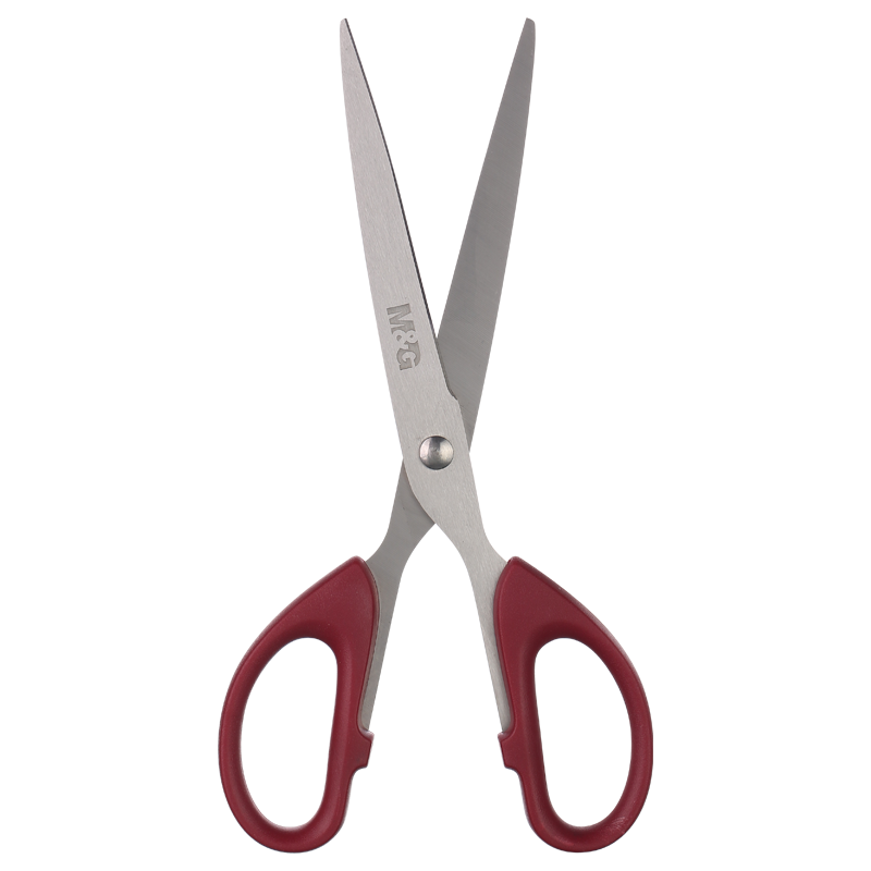 晨光文具160mm办公家用生活剪刀 手工剪纸刀 办公用品子 红色单把装ASSN2248