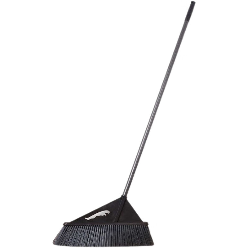 黑科技大扫把扫帚硬毛笤帚庭院仓库室外院子专用大号农村加长扫把 不锈钢拼接杆130cmX50cm