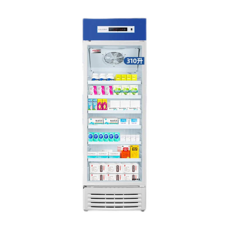 海爾（Haier）2-8℃藥品冷藏箱陰涼柜實(shí)驗(yàn)室醫(yī)院藥店醫(yī)藥品柜試劑保鮮冷藏柜風(fēng)冷冰柜衛(wèi)生院疫苗冰箱HYC-310S HYC-310S藥品冷藏2-8℃【防凝露設(shè)計(jì)】