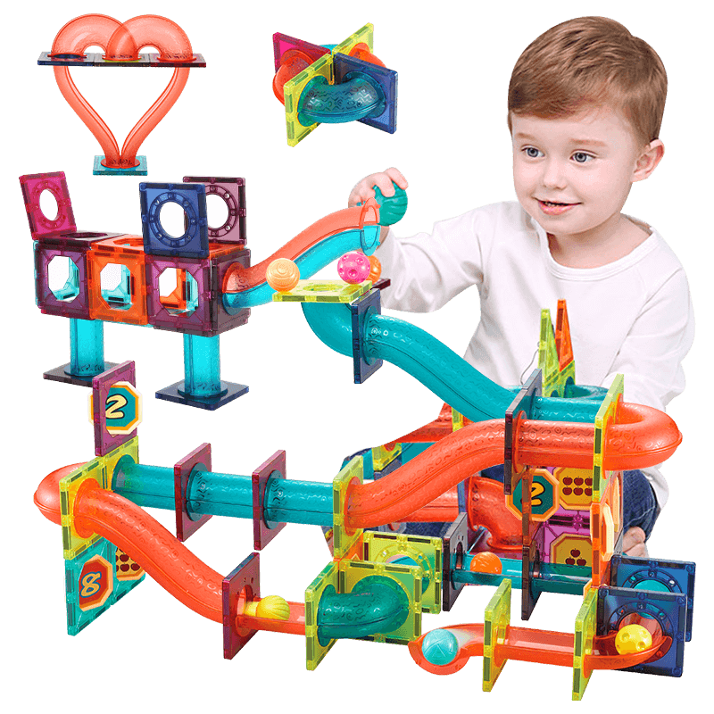 纽奇儿童磁力片积木玩具滚珠滑道，价格趋势图表和优惠推荐|磁力片棒价格查询历史