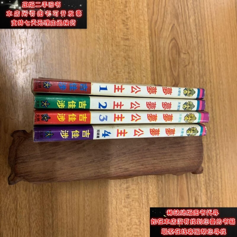 【二手9成新】梦梦公主1-4全四册(全4册)