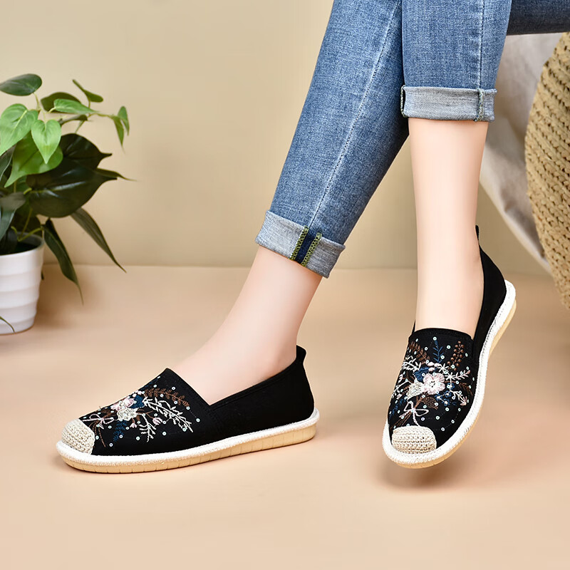 怎么查京东布鞋绣花鞋历史价格查询|布鞋绣花鞋价格走势图