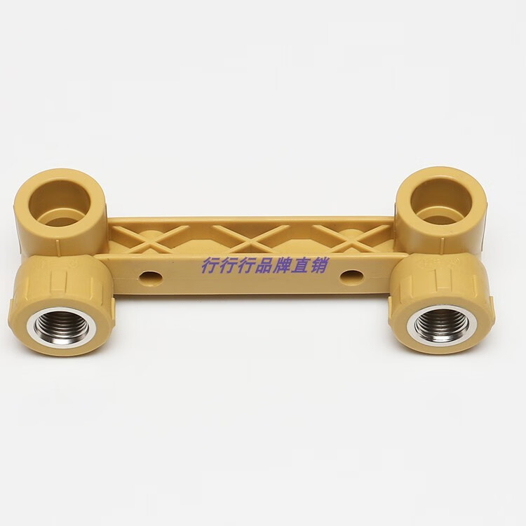 中财(zhongcai)牌ppr冷热水管配件4分6分20双联25内牙弯头三通直 20双