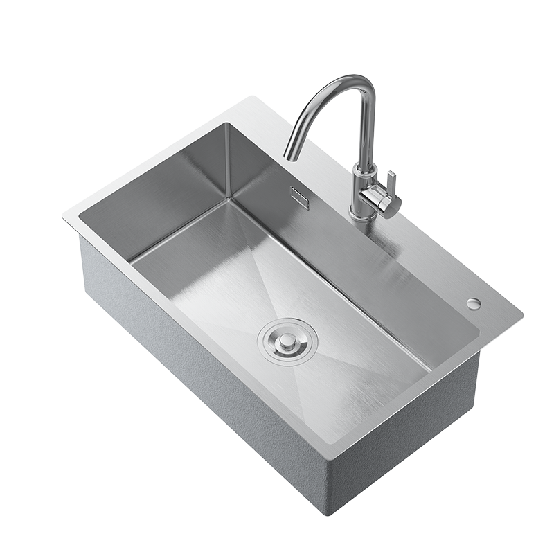 九牧（JOMOO）304不锈钢厨房大单槽带抽拉龙头式水槽~价格历史走势图及销售趋势分析~