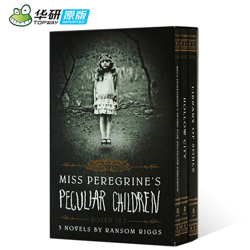 【瑕疵书】怪屋女孩三部曲套装 英文原版 Miss Peregrine 佩小姐的堡