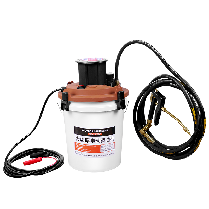 阿斯珈(asoyoga)24v电动黄油机黄油枪加注器全自动打黄油机高压黄油加