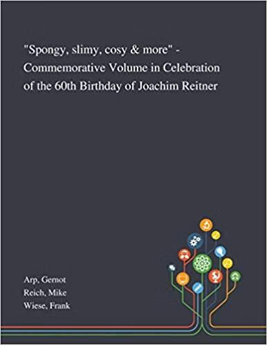 预订spongy, slimy, cosy & more - commemorative volum