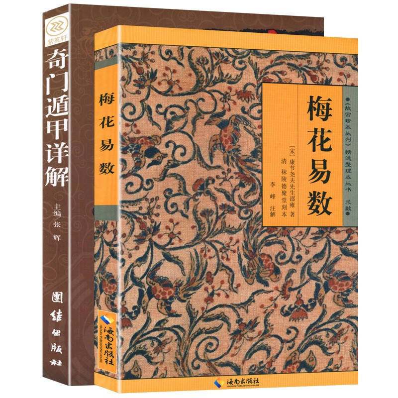 正版奇门遁甲详解+梅花易数全2册白话精解周易本义译注六爻玄机沈氏玄空学全书易经大全阴阳五要纳甲筮法书