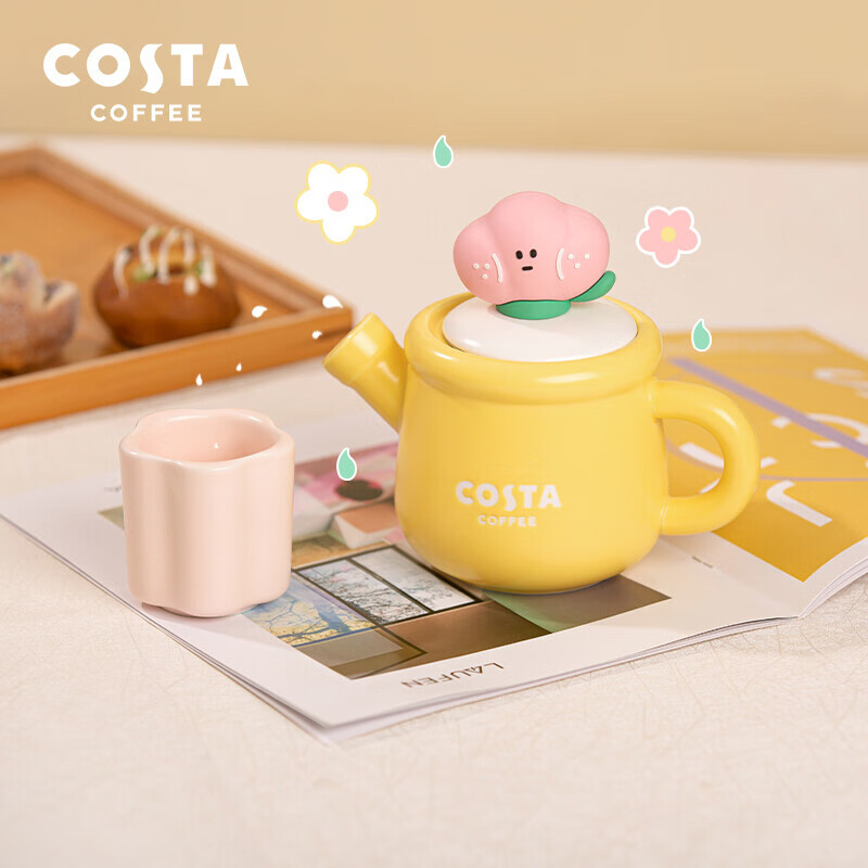 COSTA茶壶陶瓷套装泡茶茶具精致家用办公室礼物 想开了鸭-杯壶组合属于什么档次？