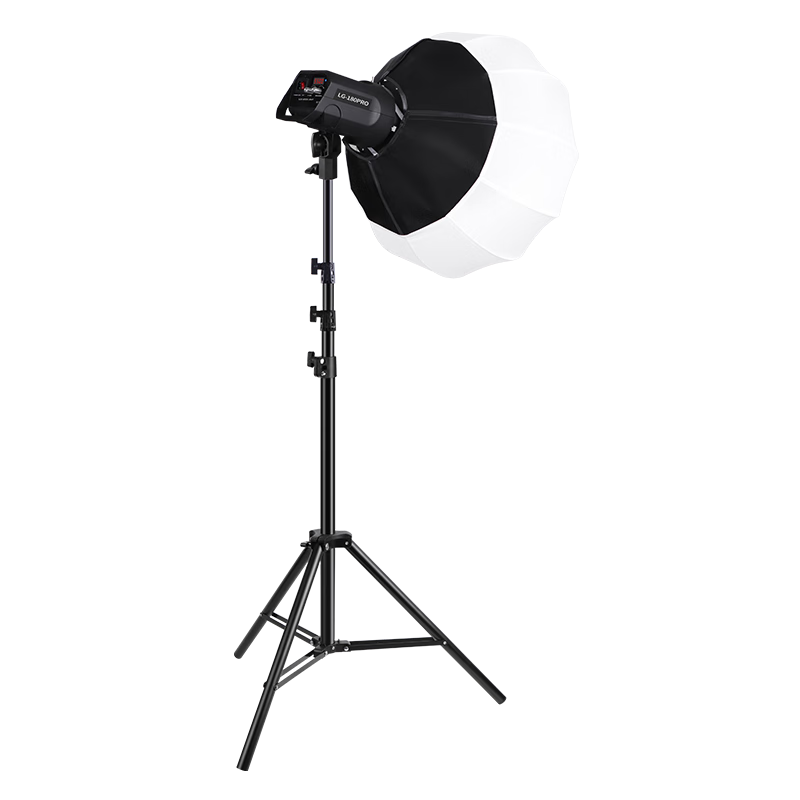 攝影怪兵器 LG-180PRO遙控直播補(bǔ)光燈攝影打光直播間柔光太陽燈常亮兒童拍照視頻人像主播服裝器材單柔光球