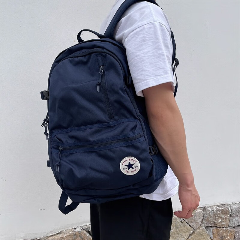 匡威(converse)双肩包男女帆布包straight edge学生书包休闲背包电脑