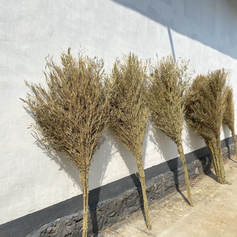 现货批发 手编竹制马路环卫庭院扫把竹扫帚一体式3到5斤 一体式  3斤