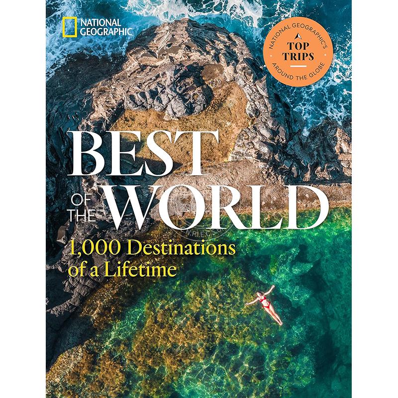预售 世界旅游圣地 1000个目的地 英文原版 best of the world: 1,000