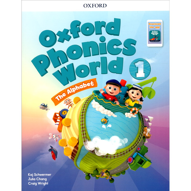正版图书 Oxford Phonics World 1 The Alphabet [Oxford Phonics World 1 The Alphabet] 儿童英语 habet