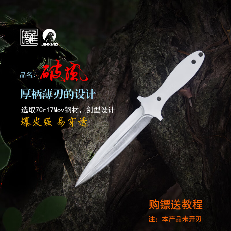 优猎飞镖户外直飞镖传统武术投掷武器唐门暗器训练直飞重型飞镖刀 破