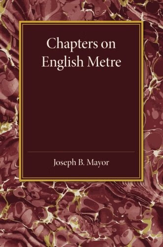 预订 chapters on english metre