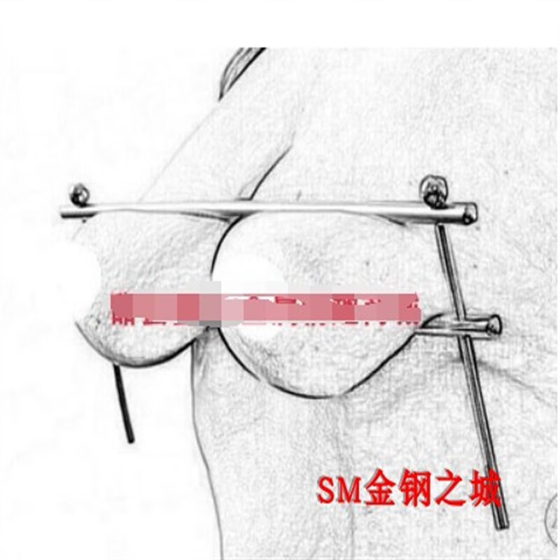 蝴蝶乳夾懲罰女用乳夾乳器雙峰情趣乳房夾子重度sm刑具 簡(jiǎn)易乳夾