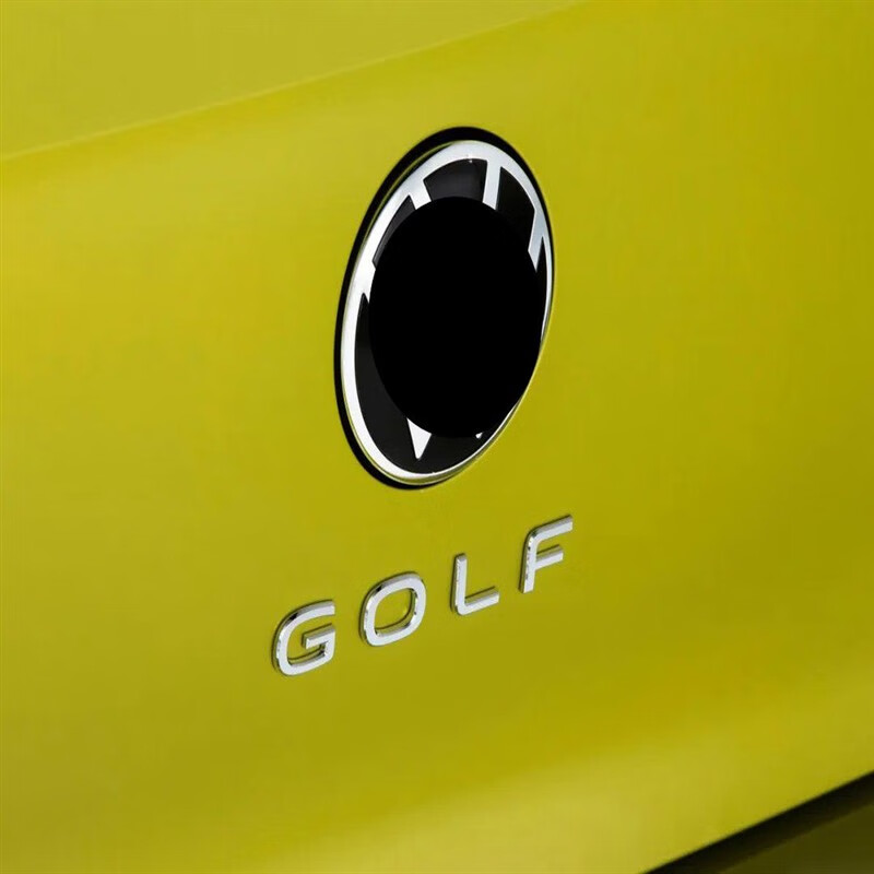 雅迎适用于高尔夫8代后尾标字标后备箱盖标golf字母标车标贴车贴 golf