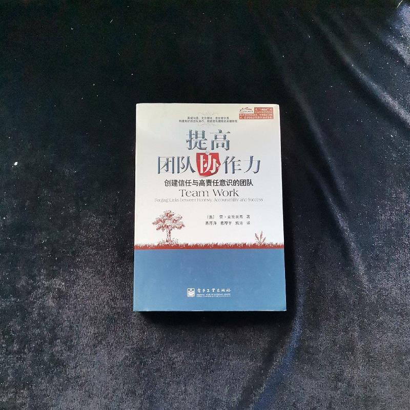【正版】提高团队协作力:创建信任与高责任意识的团队 电子工业出版社